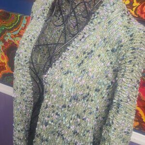 J. Jill ~ Sz XL ~ Open Front Cardigan ~ Excellent Condition
